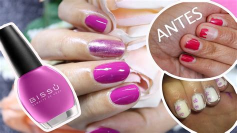 como pintarse las uñas lindas y hermosas|unas disenos faciles.